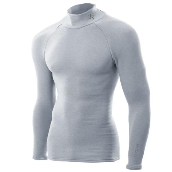  Zerofit Ultimate Heatrub Baselayer Crew Grey